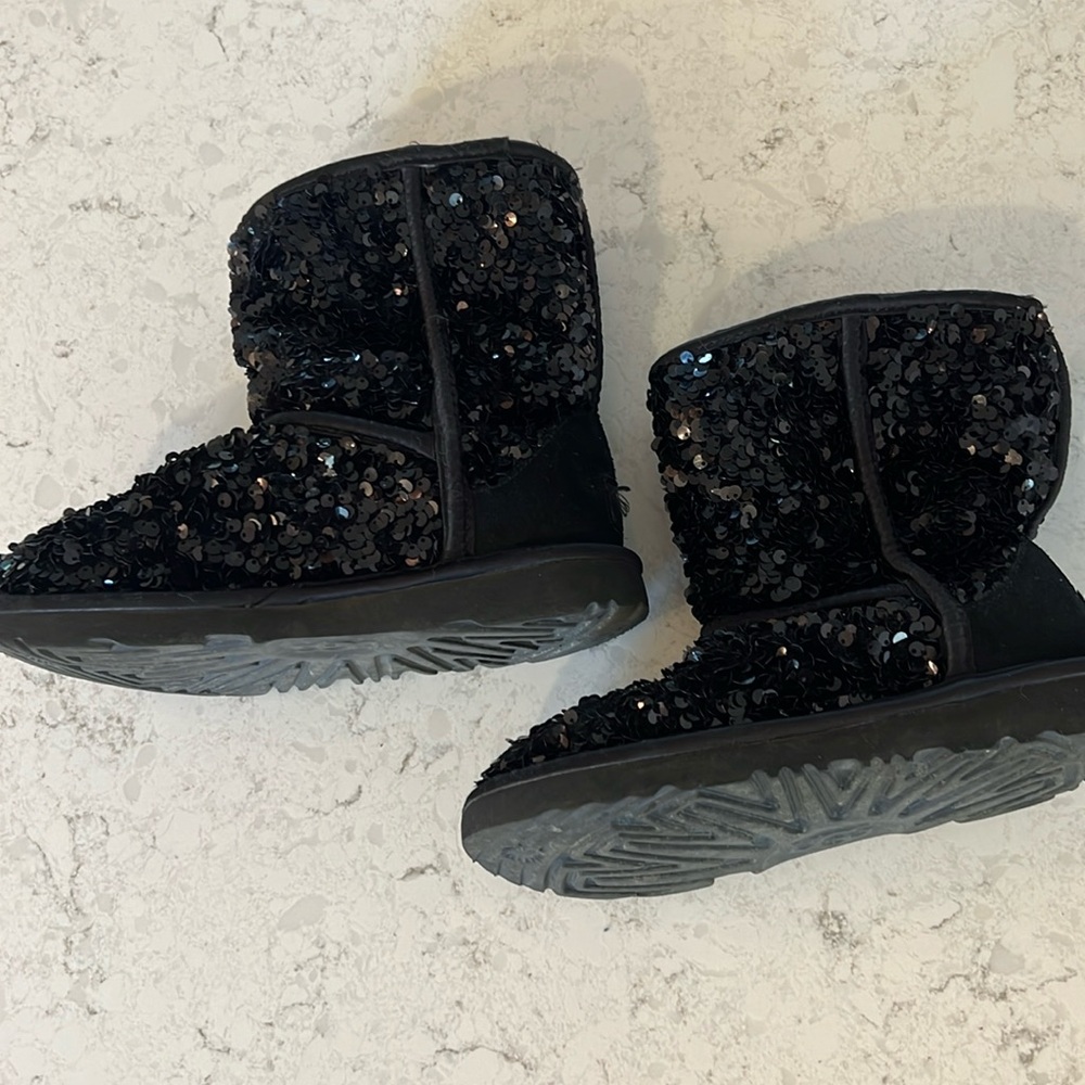 Ugg Black Sequin Boots